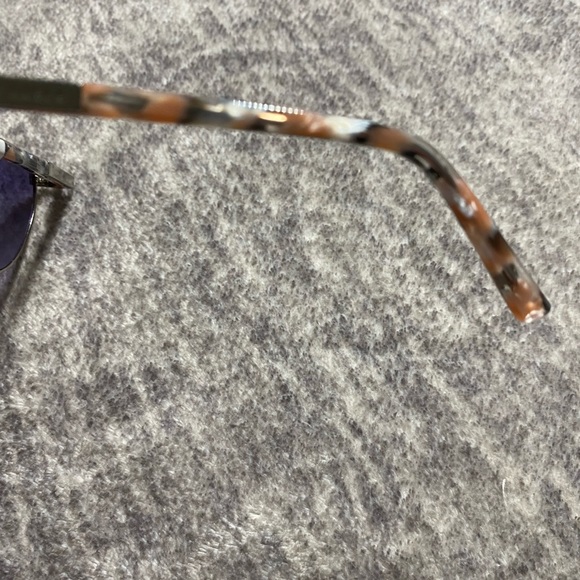 Ted Baker Silver and Lavender Cat Eye Sunglasses - Picture 4 of 11
